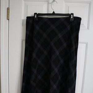 Croft and Barrow A-Line Skirt; Size 14